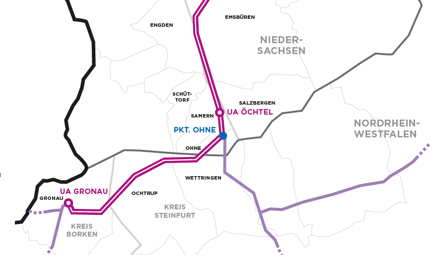 Stromnetzausbau Bei Amprion | Stadt Ochtrup